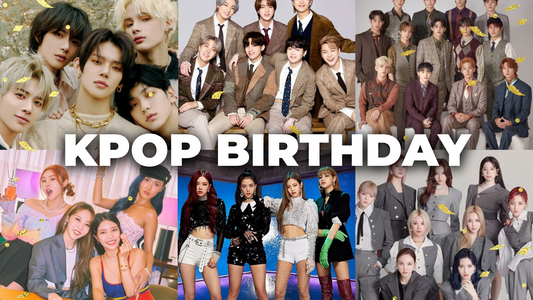 Liste des Anniversaires K-POP : Calendrier des idols