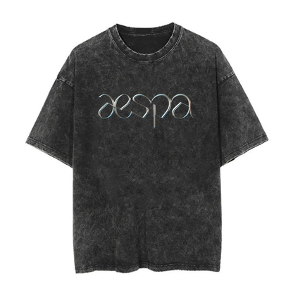 Aespa Logo T-Shirt