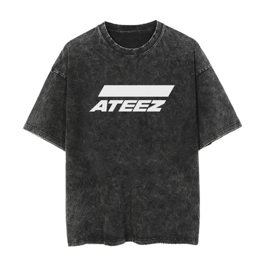 White Ateez T-Shirt