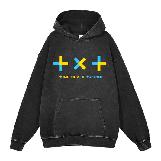 White TXT Sweatshirt